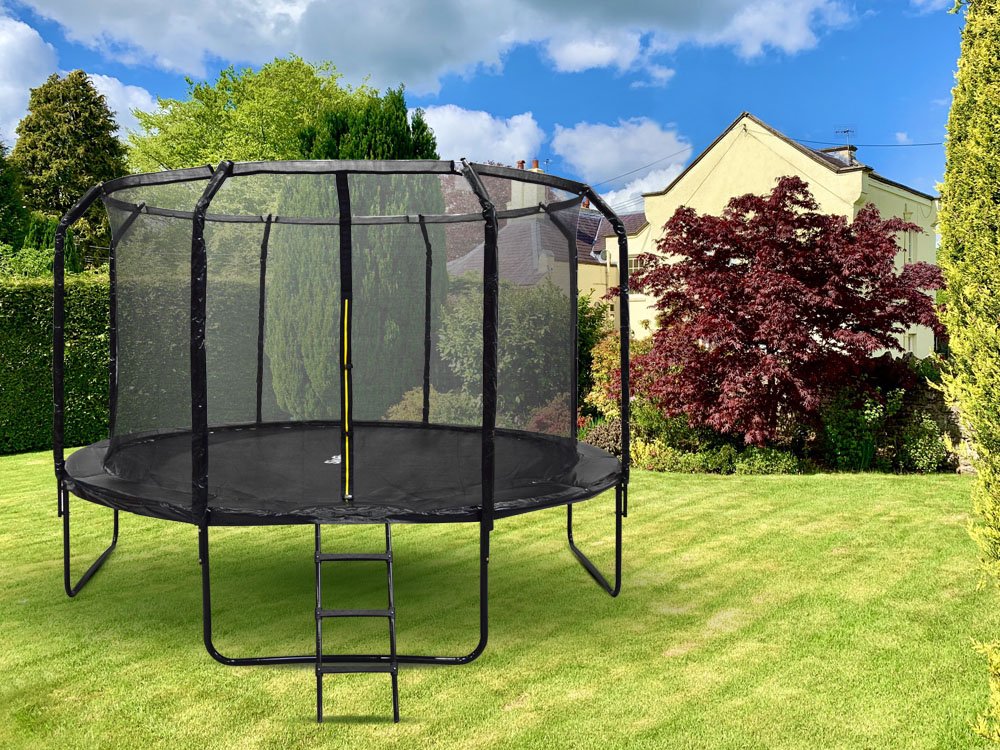 SkyFlyer trampolin crni – 366 cm
