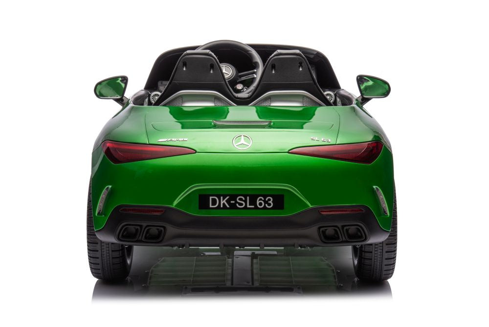 Licencirani auto na akumulator Mercedes AMG SL63 - zeleni/lakirani