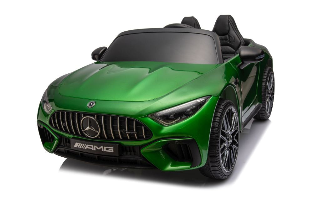 Licencirani auto na akumulator Mercedes AMG SL63 - zeleni/lakirani
