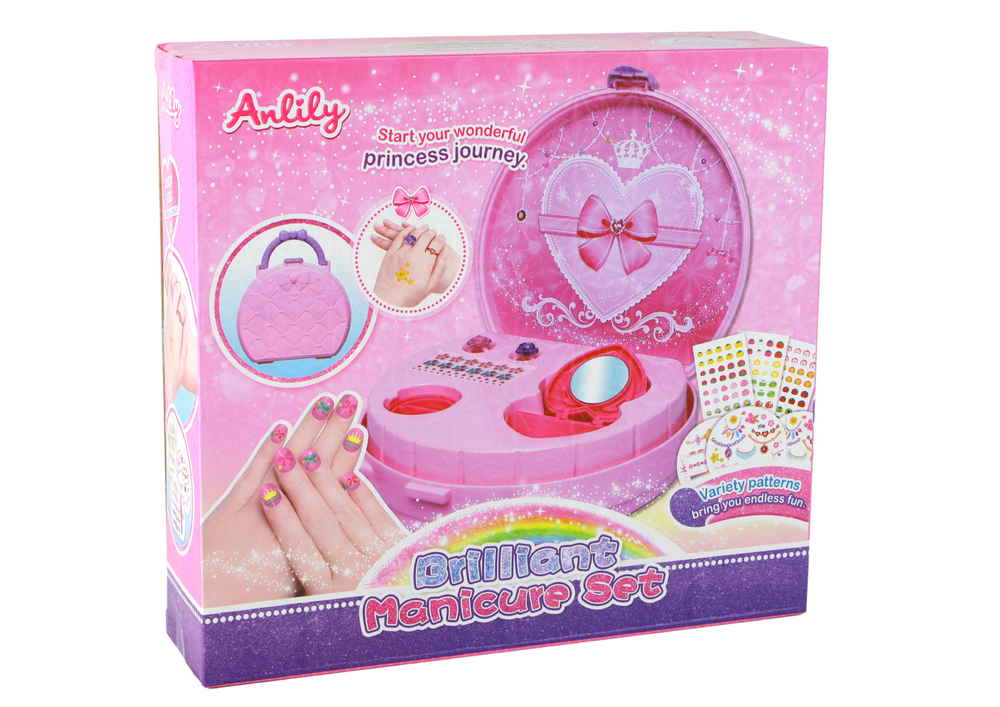 Beauty Set Suitcase With Accessories Rings Tattoos