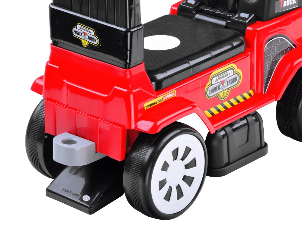 Guralica traktor s prikolicom – crveni