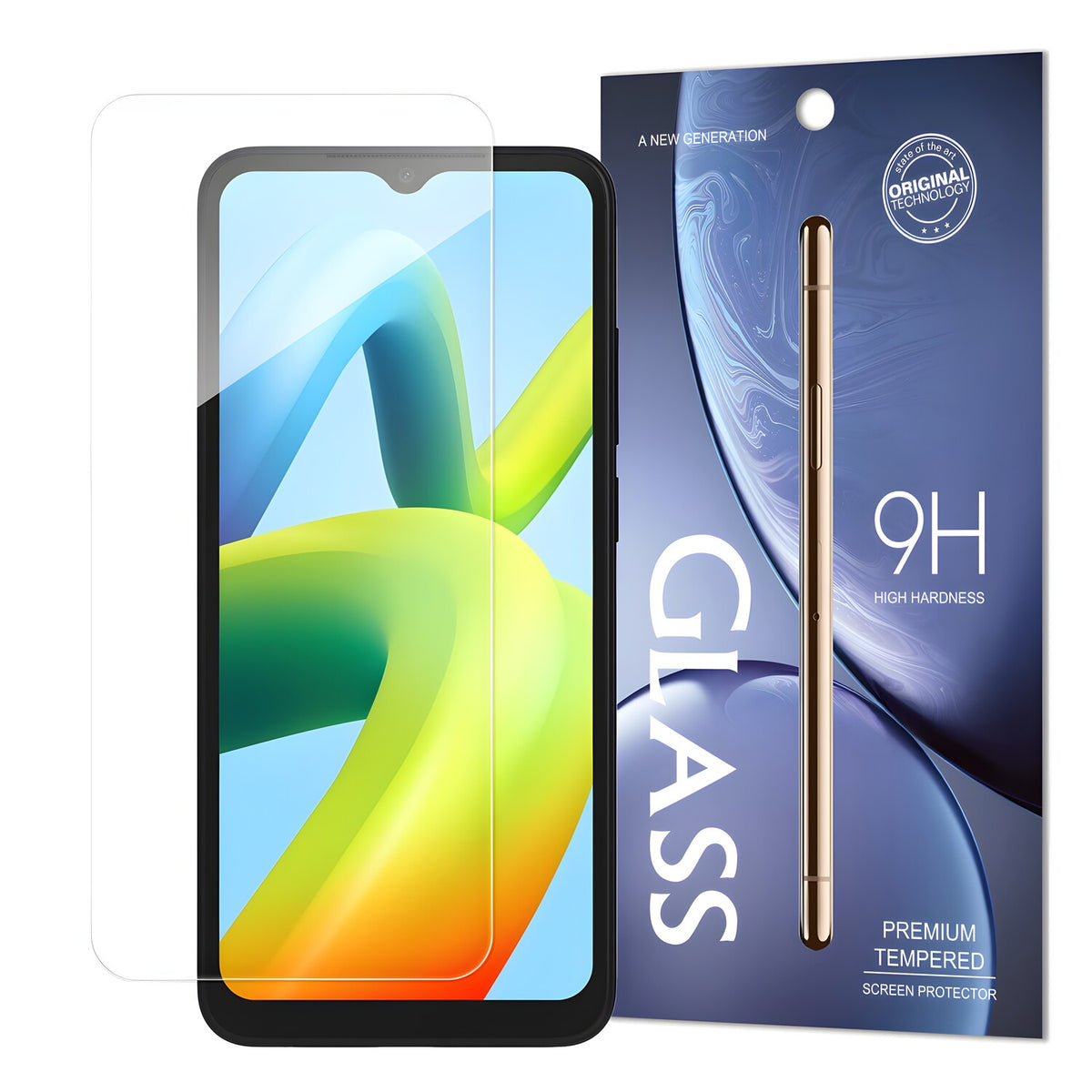 Kaljeno staklo 9H za Xiaomi Redmi A2/Redmi A1 - Prozirna KP27663