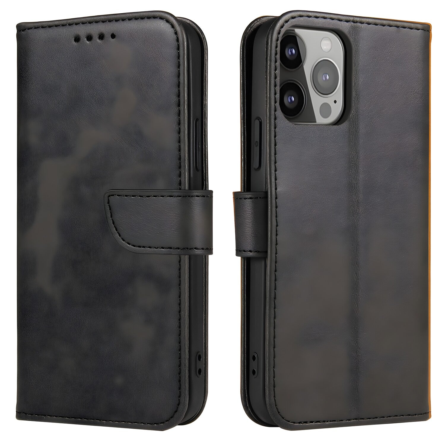 Magnetna futrola HARAHU za Apple iPhone 15 Plus - Crna KP27696
