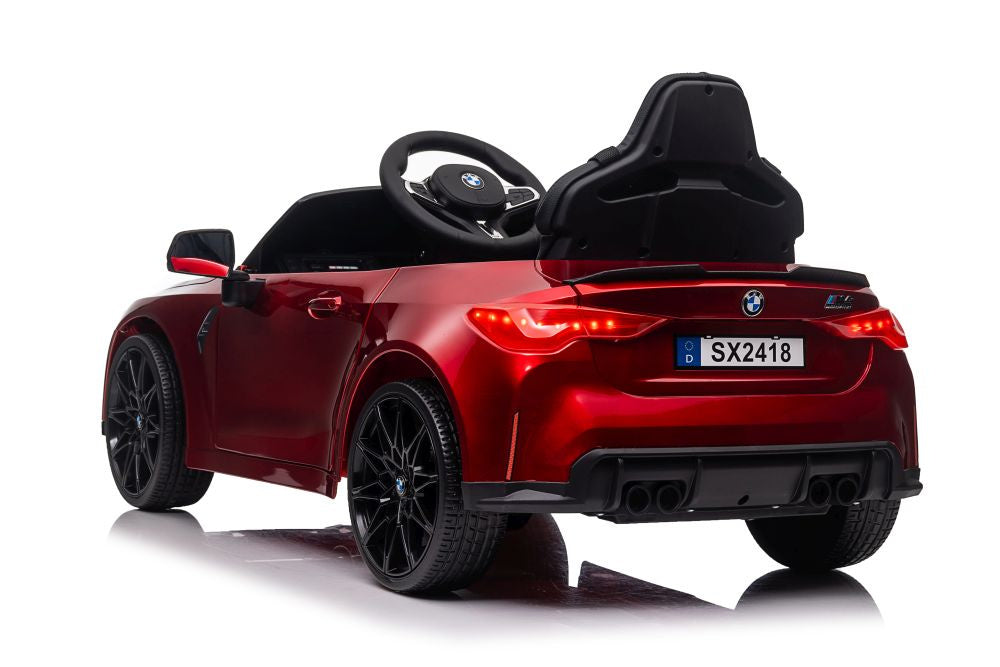Licencirani auto na akumulator BMW M4 – crveni/lakirani