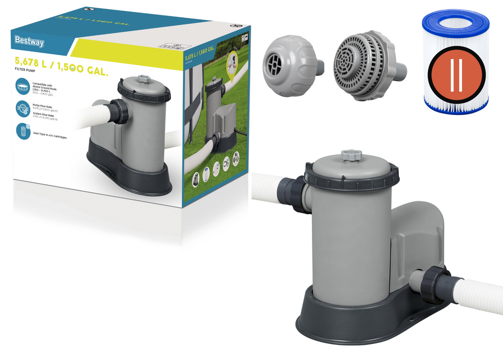 Filter pumpa za bazen 5678 l/h Bestway 58389