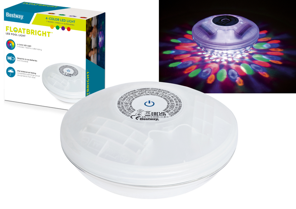 LED rasvjeta za površinu vode u bazenu Bestway 58419