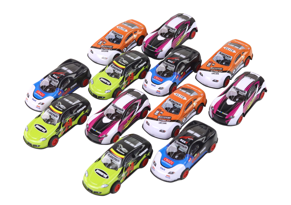 Set sportskih automobila 1:55 s pogonom na trenje 12u1