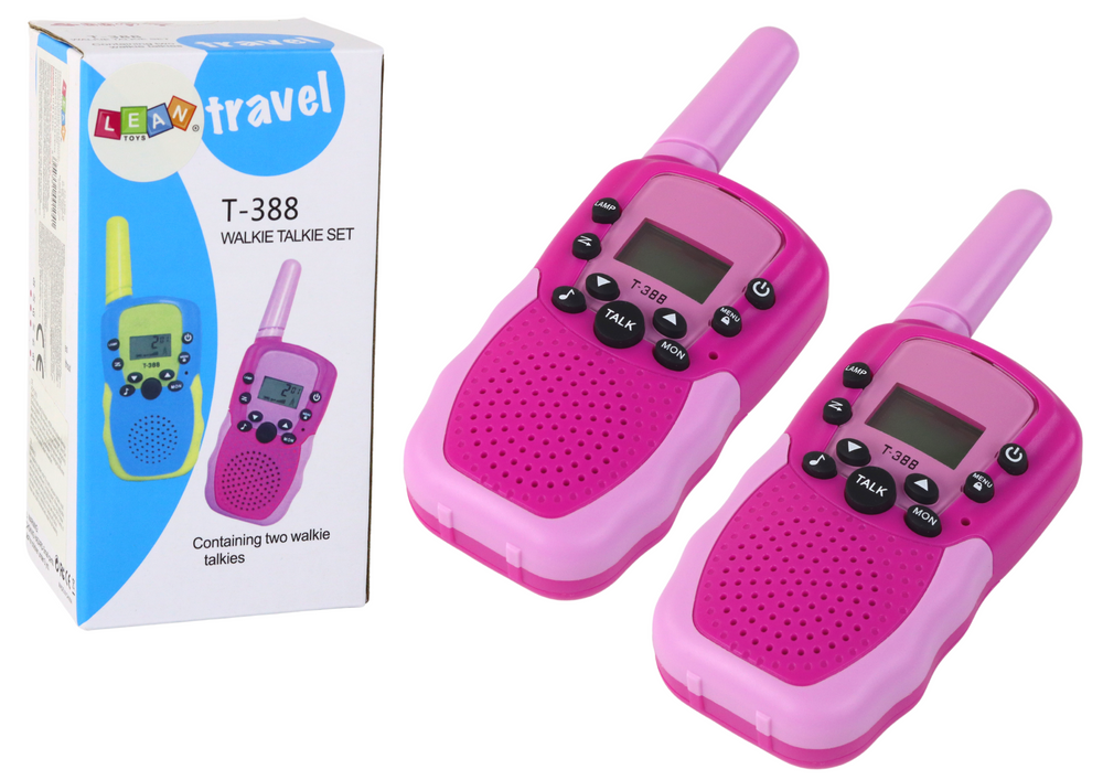 Walkie Talkie Travel sa dometom do 3 km - rozi
