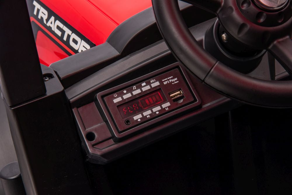 Traktor na akumulator A011 24V - crveni