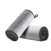 Baseus Set od 2 ručnika od mikrovlakana za auto (40 cm x 40 cm) - Siva KP35374