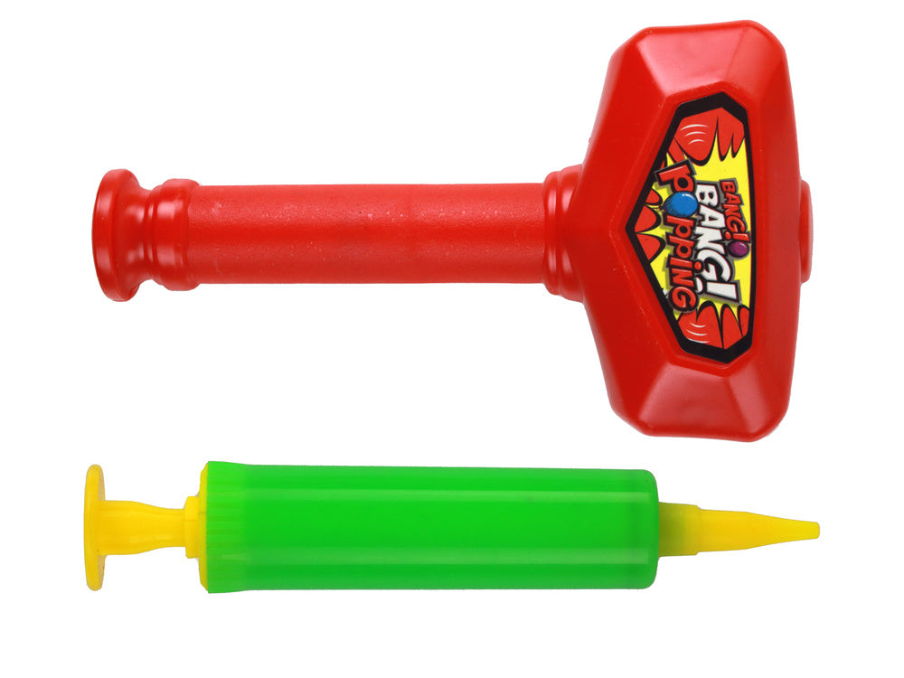 Family Arcade Game: Pop the Balloon with Hammer and Nails