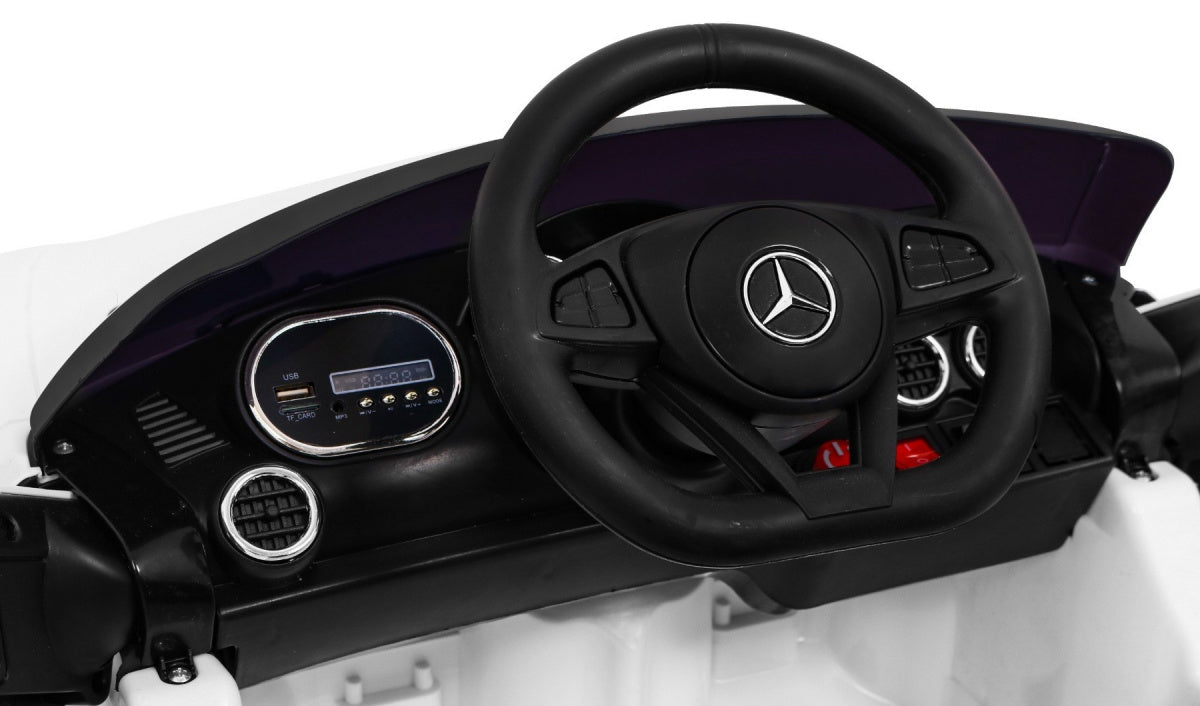 Licencirani auto na akumultor Mercedes Benz GT - bijeli