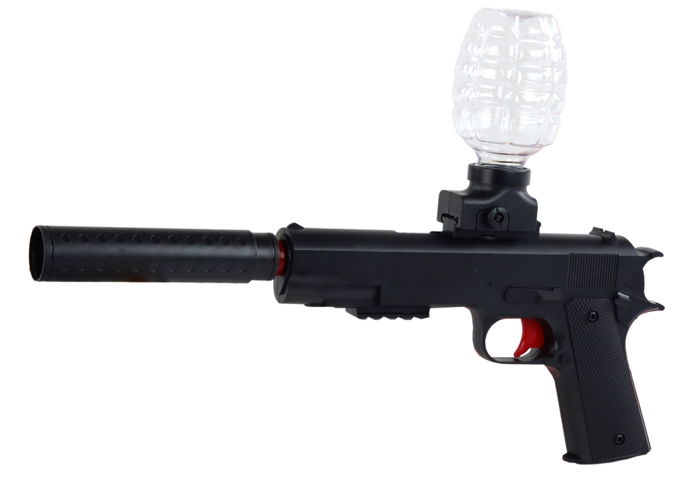 Electric Water Bullet Gun, Arrows, Glasses, Black
