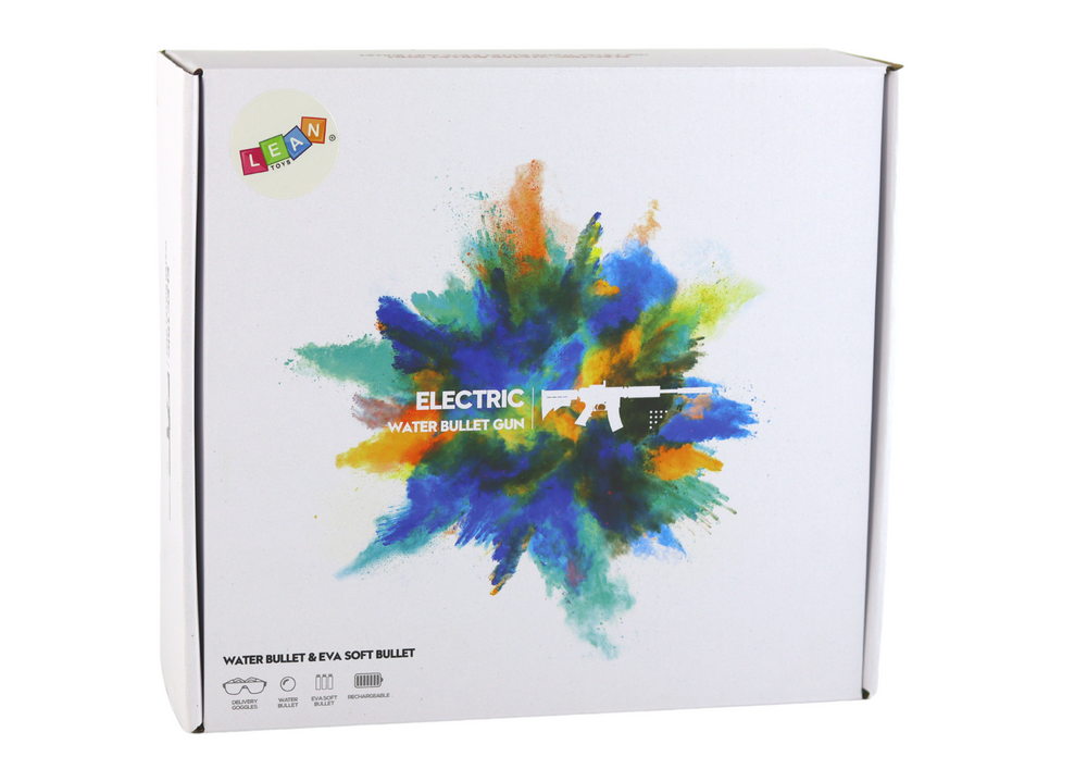 Electric Water Bullet Gun, Arrows, Glasses, Black