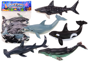 Set morskih životinja Shark 6 kom