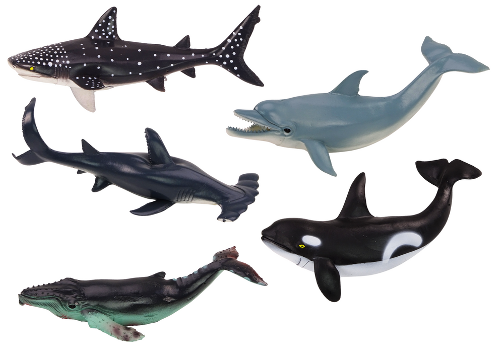 Set morskih životinja Shark 6 kom