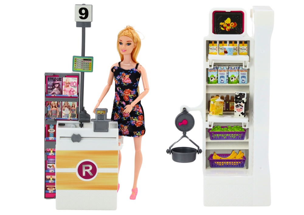 Lutka sa setom supermarketa