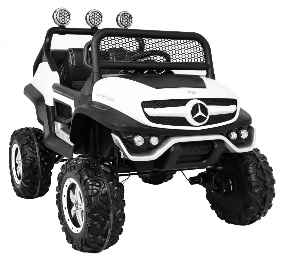 Licencirani auto na akumultor Mercedes BENZ UNIMOG S - bijeli