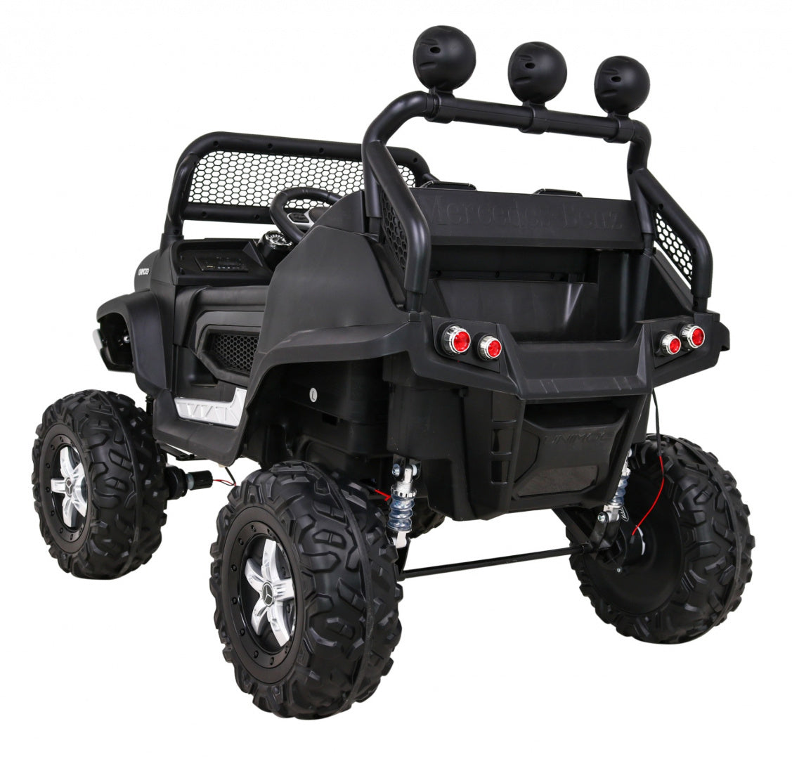 Licencirani auto na akumultor Mercedes BENZ UNIMOG S- crni