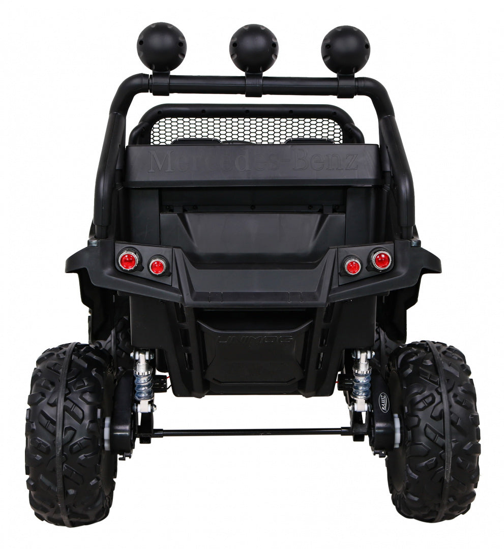 Licencirani auto na akumultor Mercedes BENZ UNIMOG S- crni