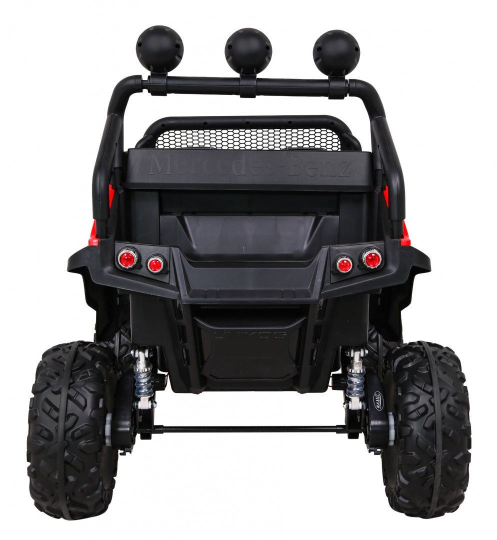 Licencirani auto na akumultor Mercedes BENZ UNIMOG S- crveni