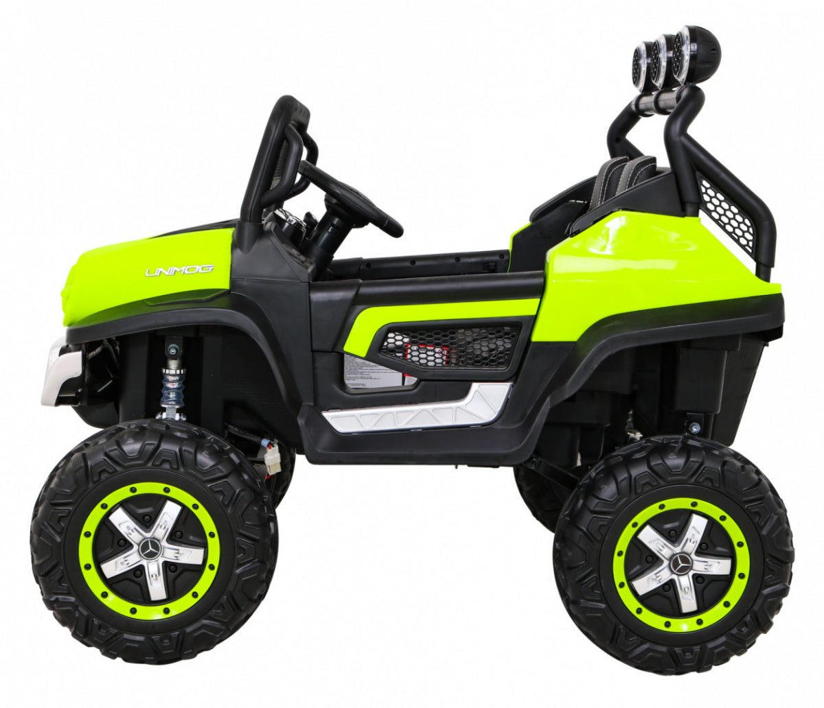 Licencirani auto na akumultor Mercedes BENZ UNIMOG S - zeleni