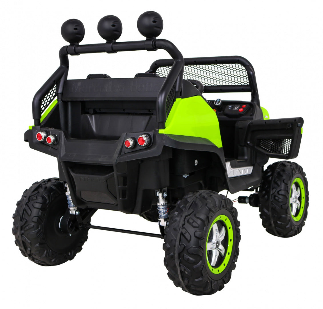 Licencirani auto na akumultor Mercedes BENZ UNIMOG S - zeleni
