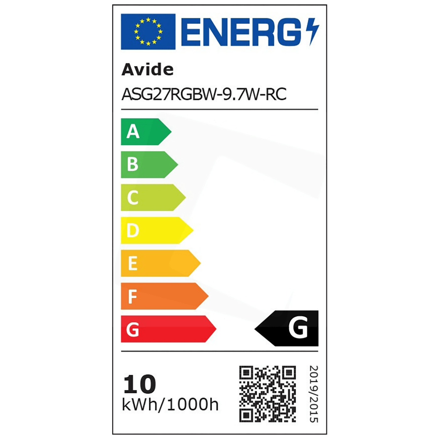 Avide Pametna sijalica, LED 9.7W, E27, RGB+W, 2700K, daljinski - Smart LED Globe A60 9.7W