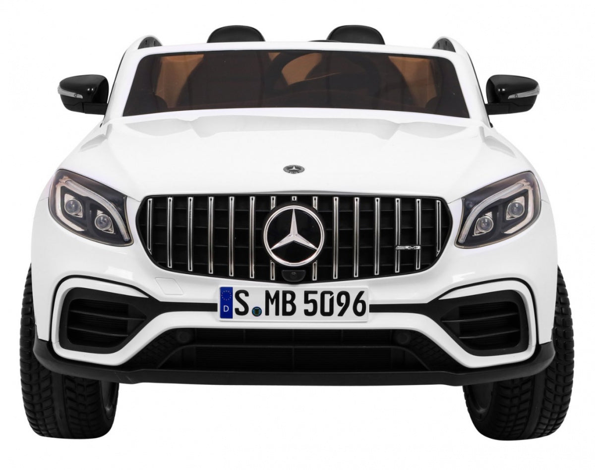 Licencirani auto na akumulator Mercedes GLC 63S - dvosjed - bijeli