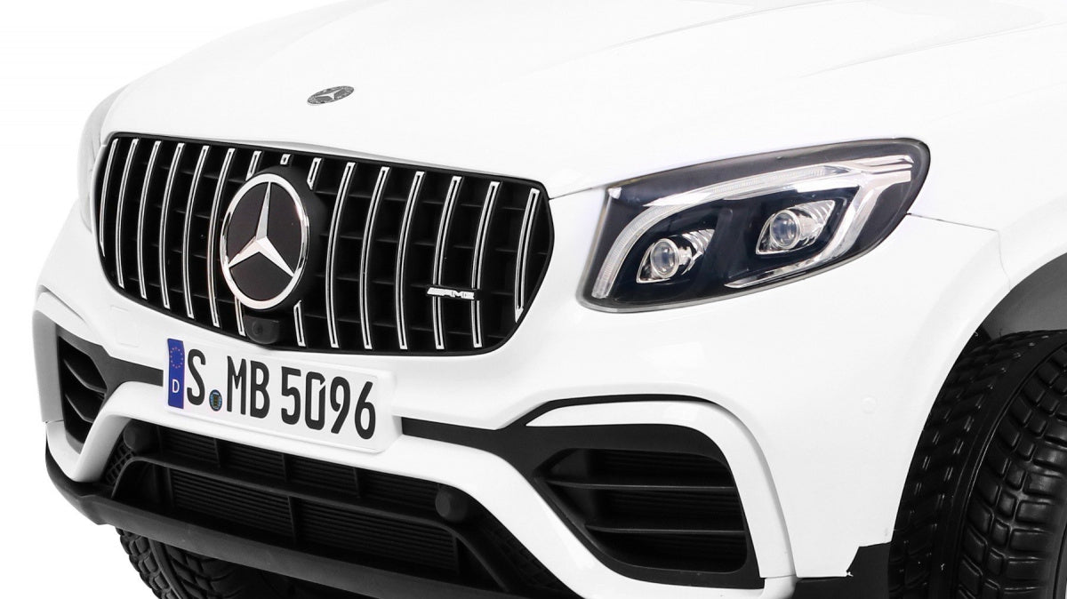 Licencirani auto na akumulator Mercedes GLC 63S - dvosjed - bijeli