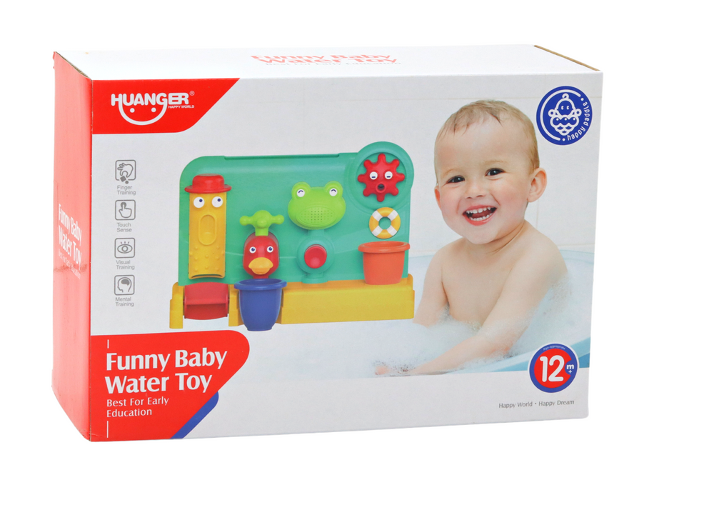 Dječja igračka za kupanje fontana, mlin, žaba i slavina