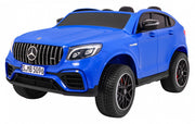 Licencirani auto na akumulator Mercedes GLC 63S - dvosjed - plavi