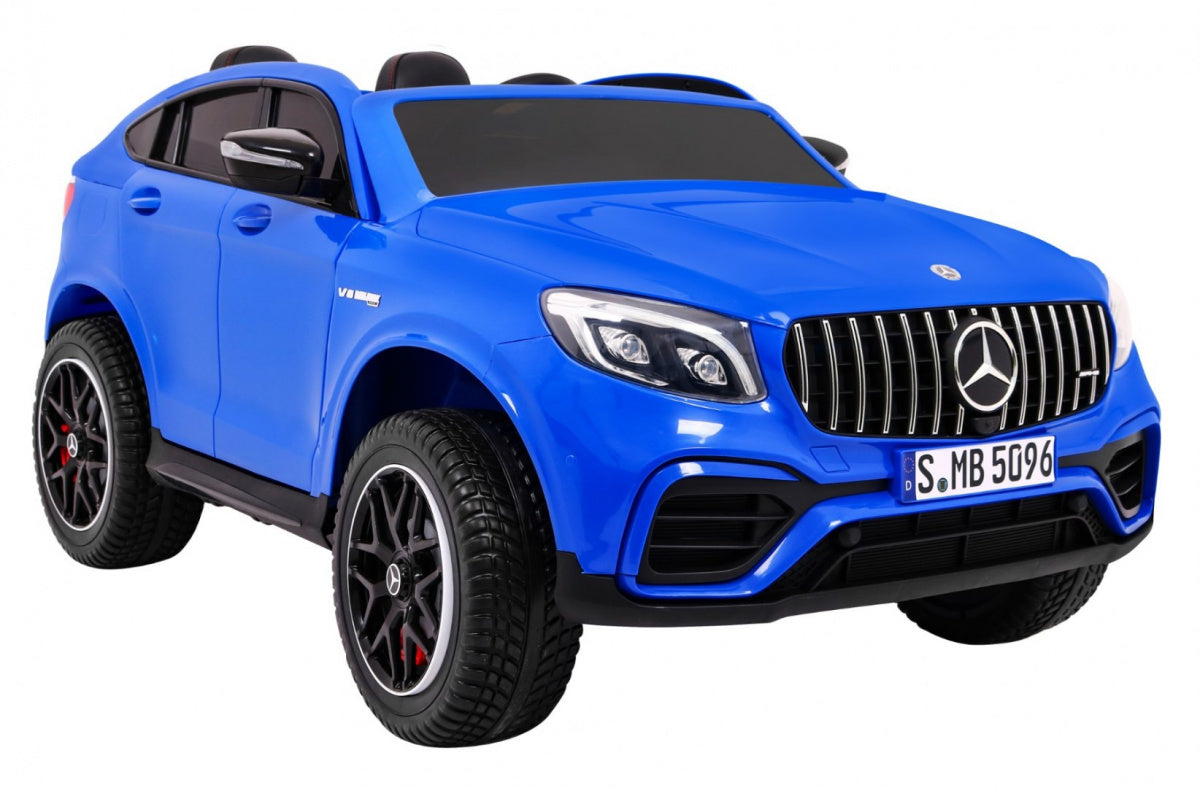 Licencirani auto na akumulator Mercedes GLC 63S - dvosjed - plavi