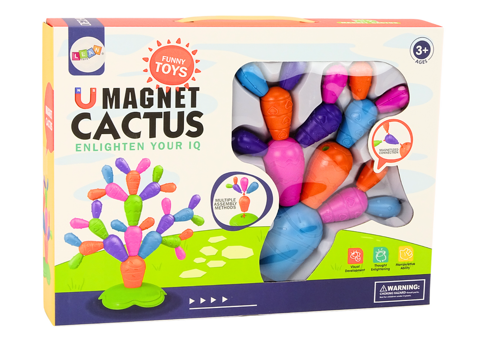 Set magneta Cactus - 16 kom