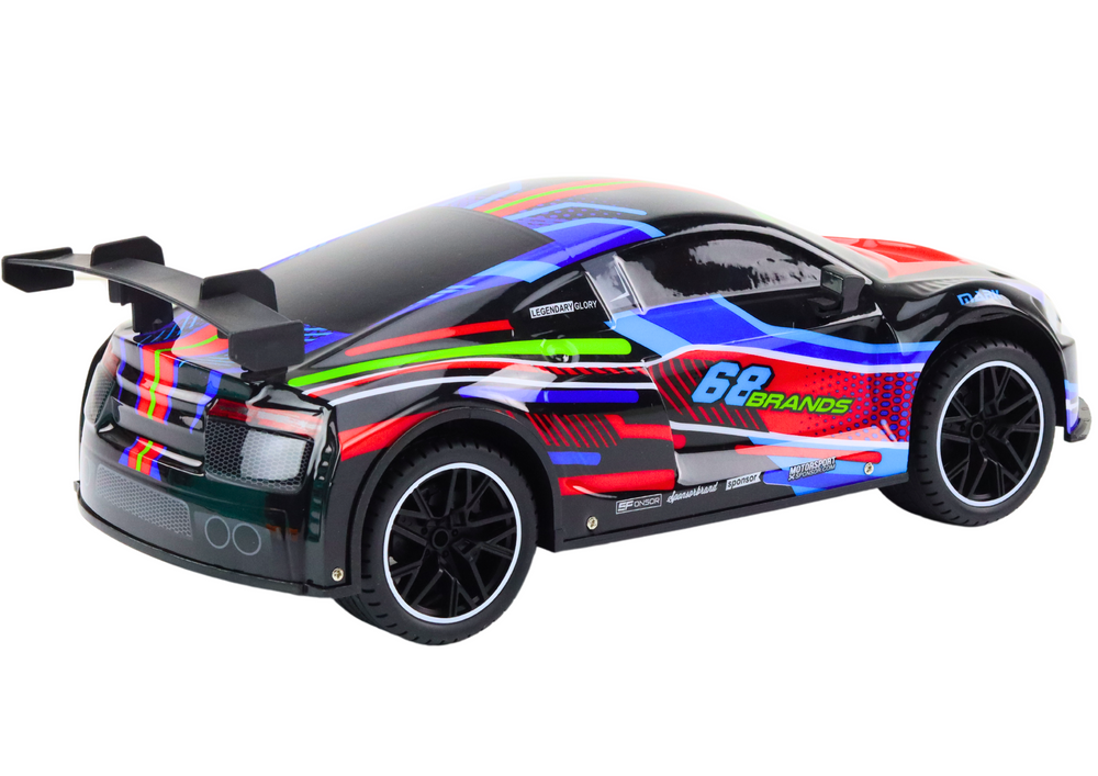 Auto na daljinsko upravljanje Legendary 1:10 25km/h - crni