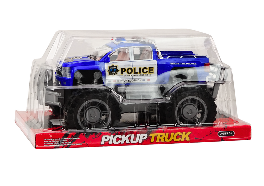 Policijski auto za igru Off-Road - plavi