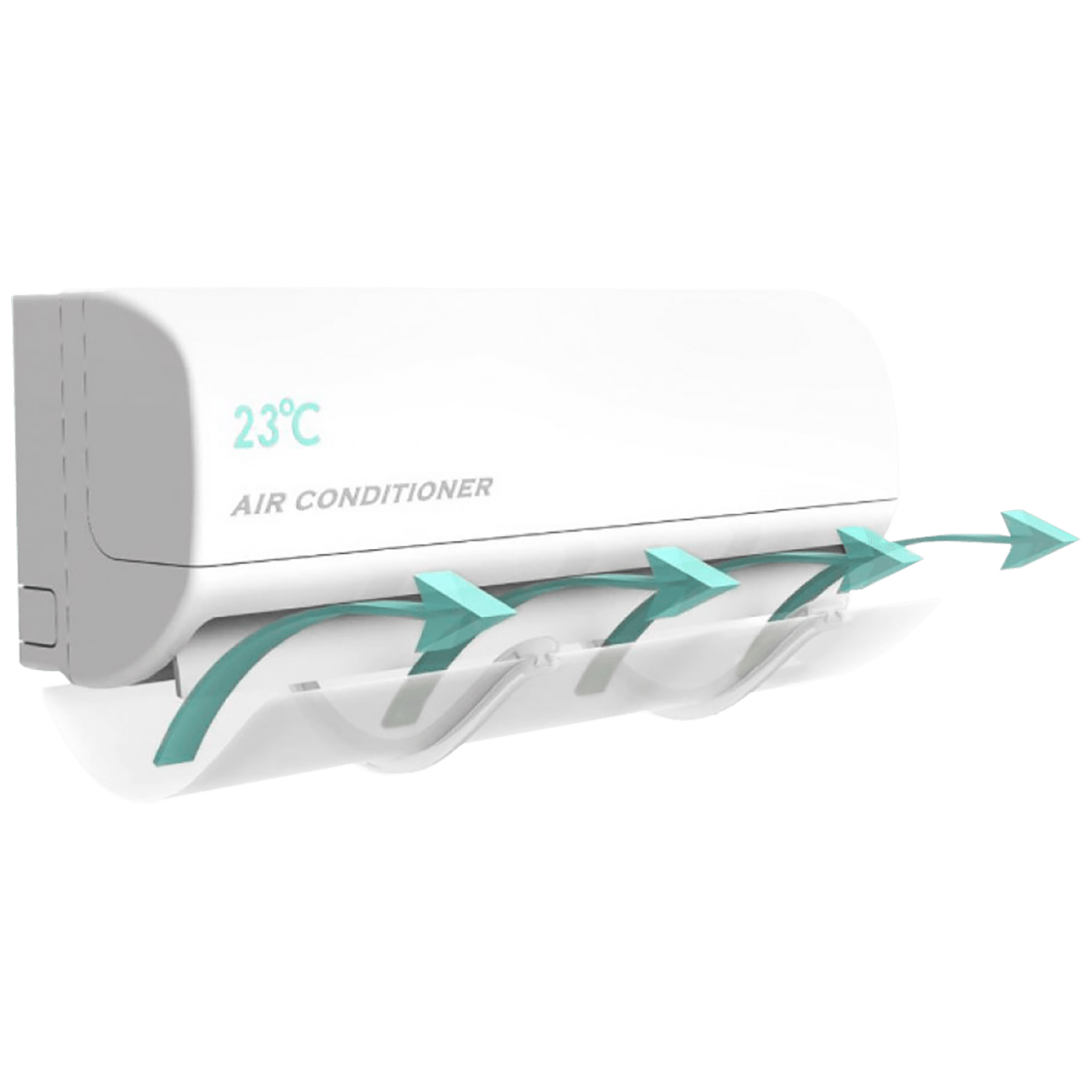 ZED electronic Usmjerivač zraka klime, 18.000 do 24.000 BTU - AC DEFLECTOR-1824