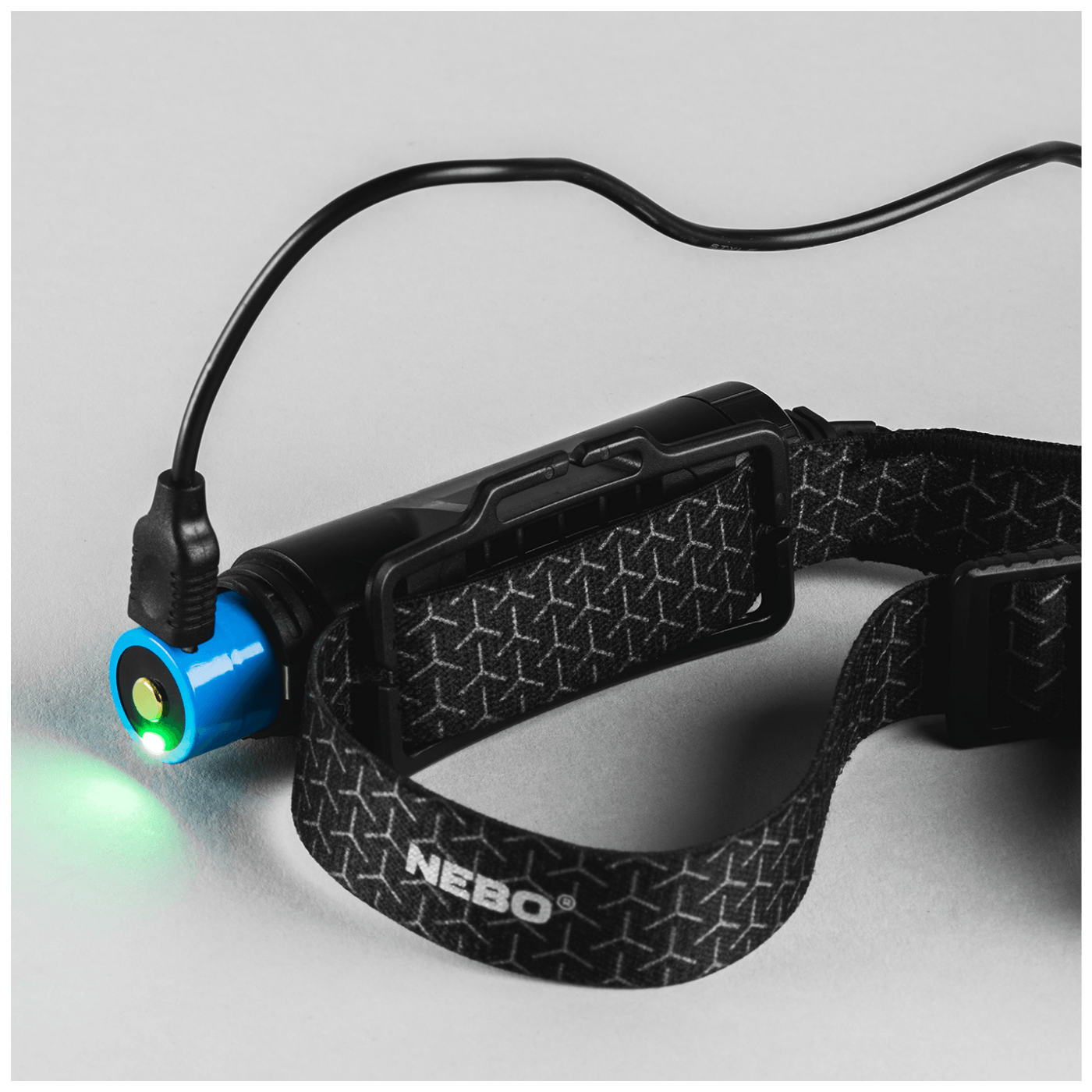 Nebo Naglavna svjetiljka, 1000 lm, 2200 mAh, IPX4 - NEB-HLP-0007-G