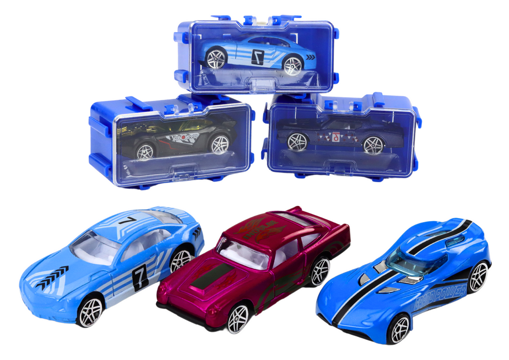 Set automobila s oprugama u koferu 16u1