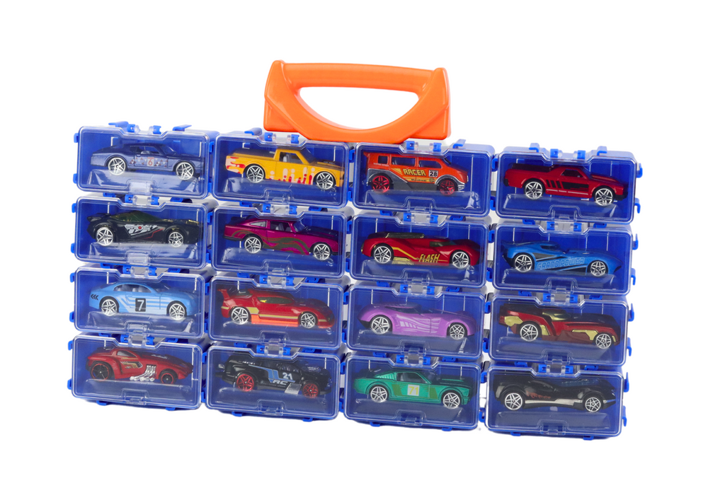 Set automobila s oprugama u koferu 16u1