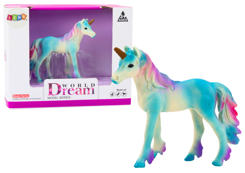 Kolekcionarska figurica Mali jednorog 8 CM - plavi