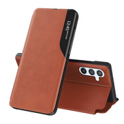 Elegantna knjižna futrola View Case za Samsung Galaxy A54 - Narančasta KP27139
