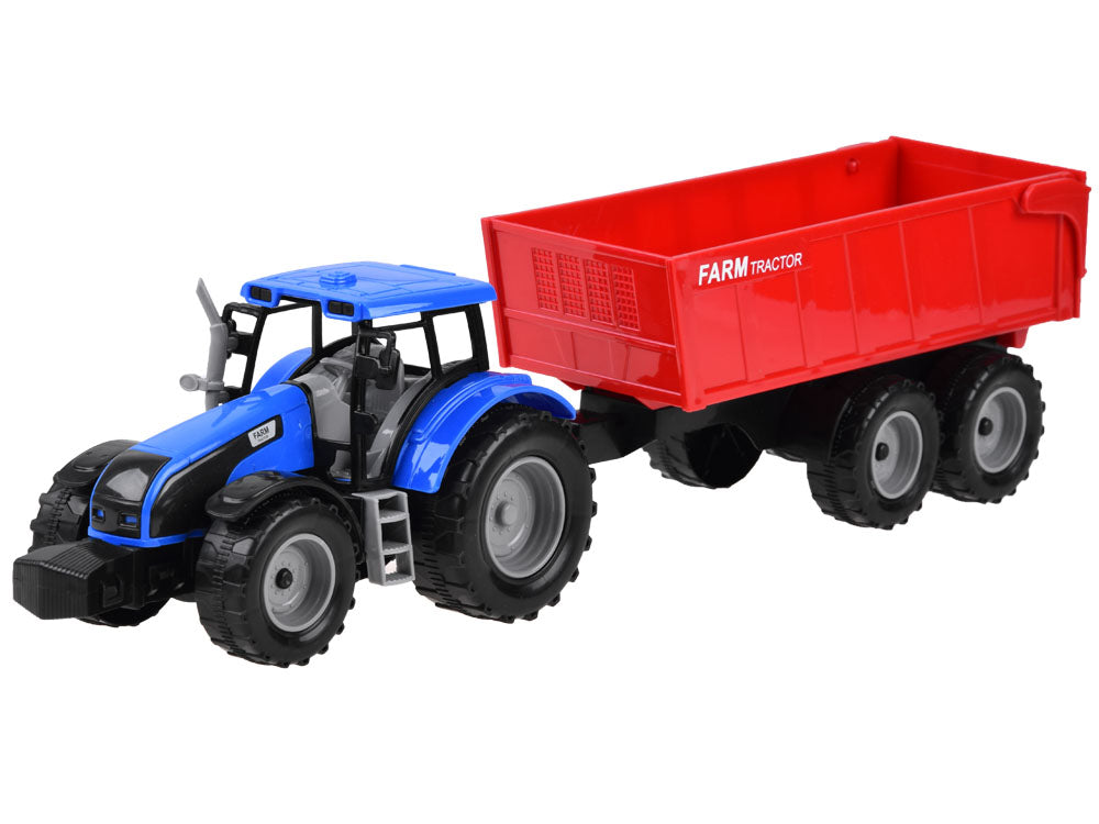 Farmer traktor s prikolicom