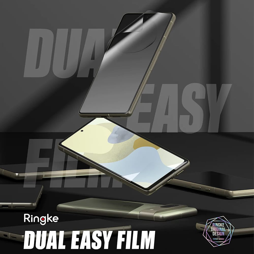 Ringke – Dual Easy Full (2 kom) a Google Pixel 7-hez – Átlátszó