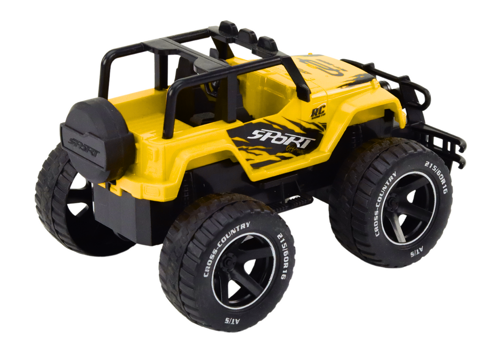 Buggy na daljinsko upravljanje Cross 1:18  - žuti
