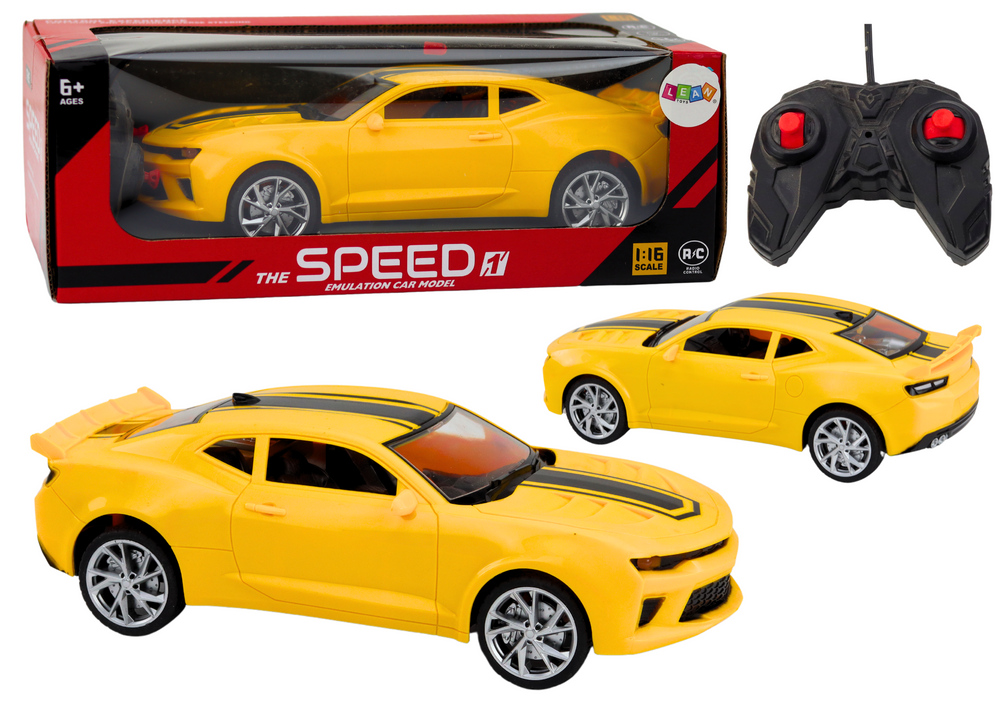 Auto na daljinsko upravljanje Shell 1:16 - žuti