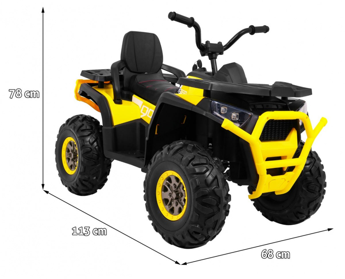 Quad na akumulator ATV Desert 4x4 - žuti