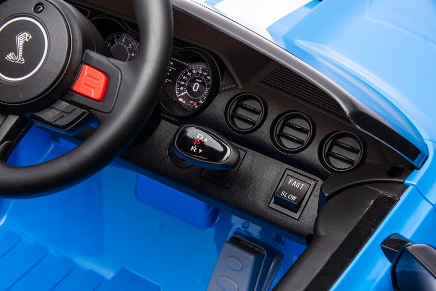 Licencirani auto na akumulator Ford Mustang GT500 Shelby - plavi