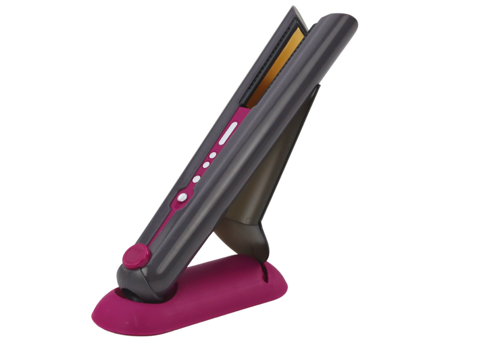 Hair Straightener Toy Stand Lights Sounds