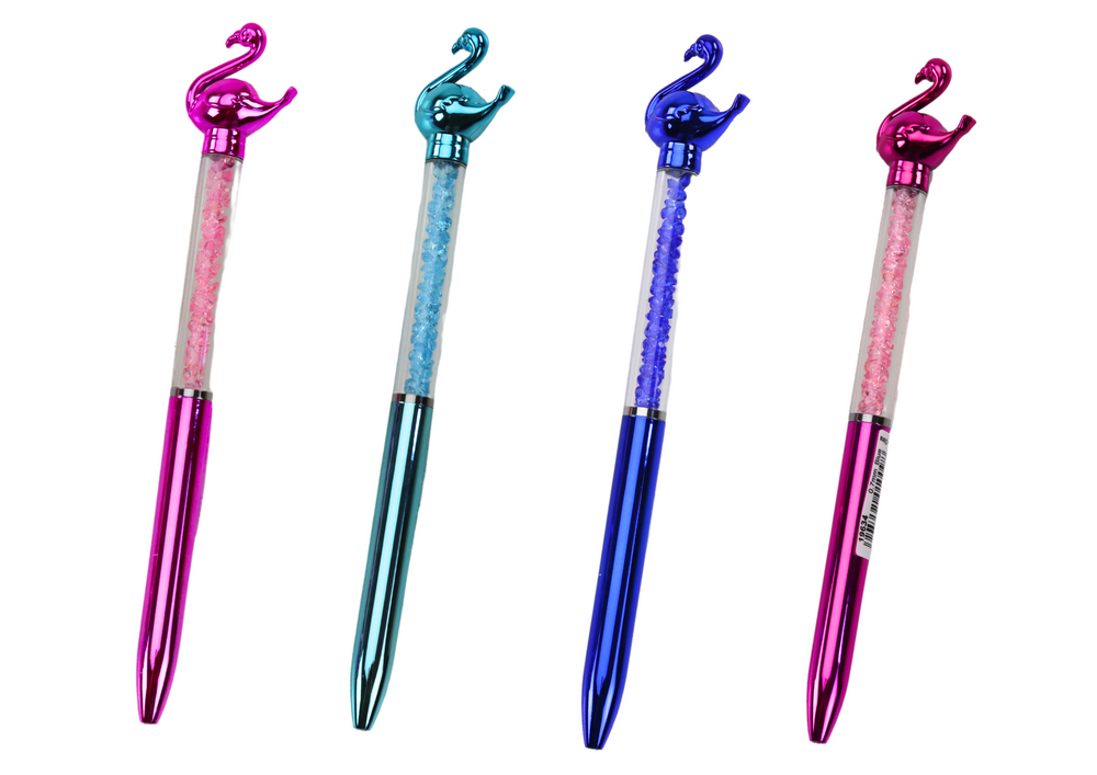 Flamingo Ballpoint Pen Blue Refill 0.7mm Mix